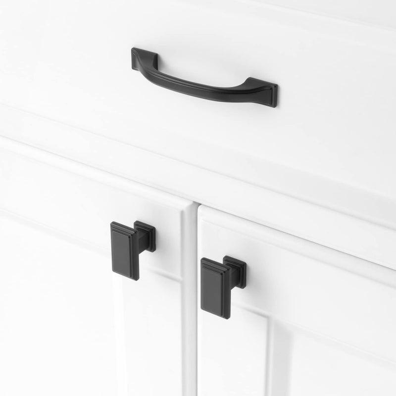 KOOFIZO 10 Pack 3 Inch Black Kitchen Cabinet Pulls Matte Black Cabinet Handles Black Cabinet Hardware for Kitchen Cabinets 1958 Drawer Dresser Cupboard Bedroom - Image 4